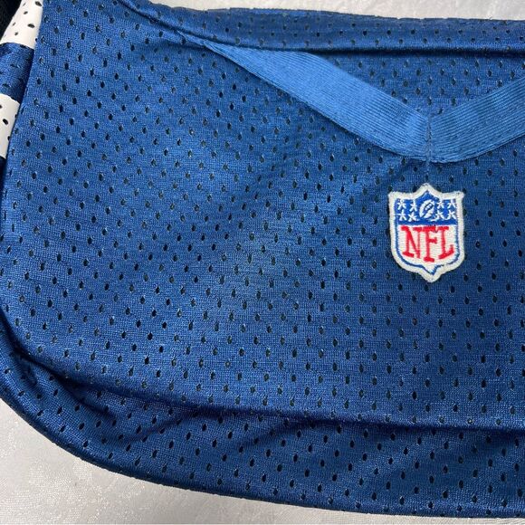 Indianapolis Colts Jersey Style Purse Blue White Adjustable Strap NFL Football - Picture 14 of 14